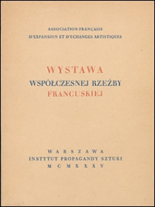 Wystawa współczesnej rzeźby francuskiej