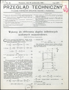 Przegląd Techniczny 1926 nr 42