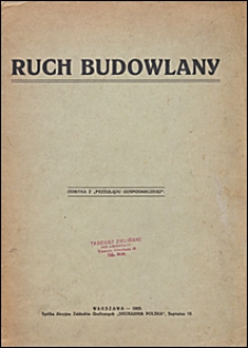 Ruch budowlany