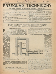 Przegląd Techniczny 1926 nr 45