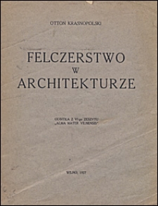 Felczerstwo w architekturze