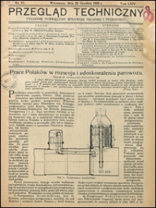 Przegląd Techniczny 1926 nr 51