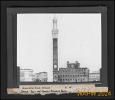 Palazzo Pubblico przy Piazza del Campo, Siena, Włochy