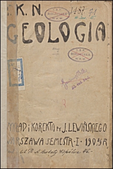 T. K. N. Geologia