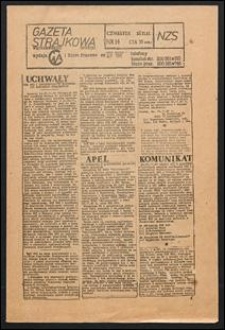 Gazeta Strajkowa Warszawskich Uczelni 1981 nr 14 (26.11.81)