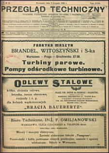 Przegląd Techniczny 1920 nr 31