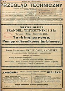 Przegląd Techniczny 1920 nr 36