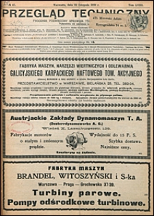Przegląd Techniczny 1920 nr 47