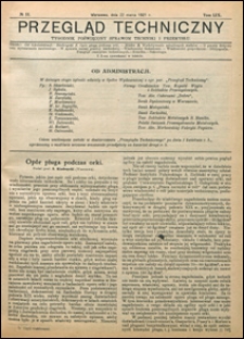 Przegląd Techniczny 1921 nr 11