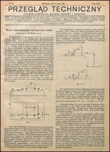 Przegląd Techniczny 1921 nr 18