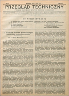 Przegląd Techniczny 1921 nr 19