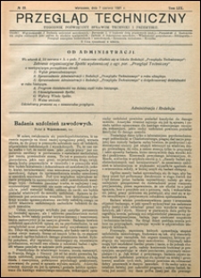 Przegląd Techniczny 1921 nr 23