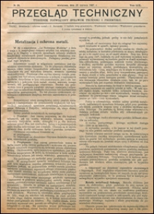 Przegląd Techniczny 1921 nr 26
