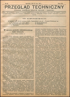 Przegląd Techniczny 1921 nr 30