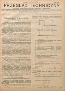 Przegląd Techniczny 1921 nr 31