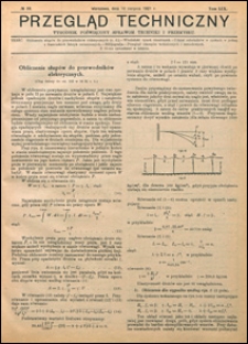 Przegląd Techniczny 1921 nr 34