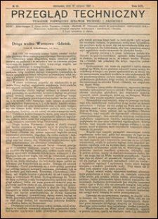 Przegląd Techniczny 1921 nr 35