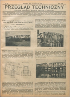 Przegląd Techniczny 1921 nr 41