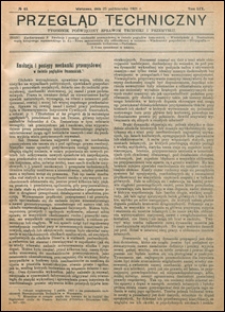Przegląd Techniczny 1921 nr 43