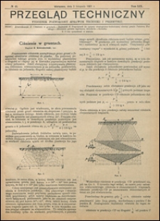 Przegląd Techniczny 1921 nr 45