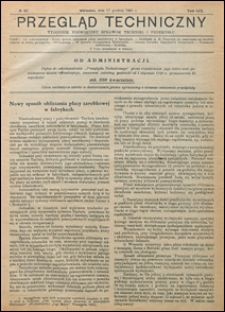 Przegląd Techniczny 1921 nr 52