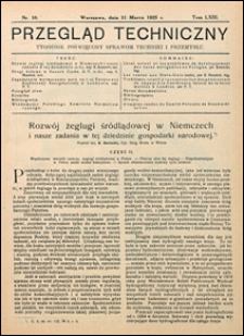 Przegląd Techniczny 1925 nr 10