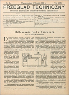 Przegląd Techniczny 1925 nr 35