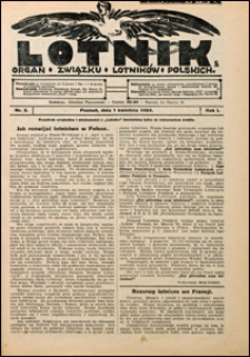 Lotnik 1924 nr 3