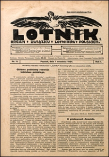 Lotnik 1924 nr 11