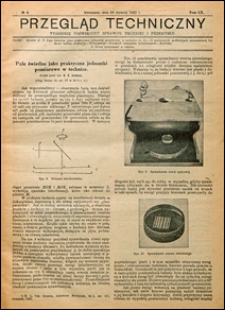 Przegląd Techniczny 1922 nr 4