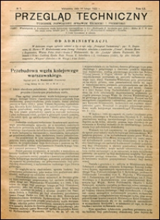 Przegląd Techniczny 1922 nr 7