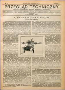 Przegląd Techniczny 1922 nr 16