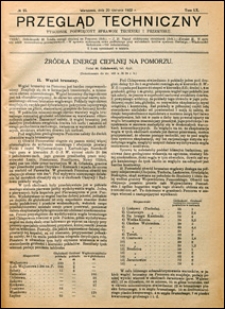 Przegląd Techniczny 1922 nr 25