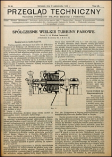 Przegląd Techniczny 1922 nr 44