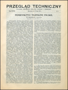 Przegląd Techniczny 1910 nr 7