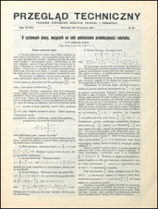 Przegląd Techniczny 1910 nr 39