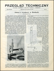 Przegląd Techniczny 1910 nr 41