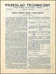 Przegląd Techniczny 1910 nr 44