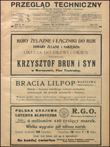 Przegląd Techniczny 1918 nr 13-16