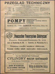 Przegląd Techniczny 1918 nr 39-44