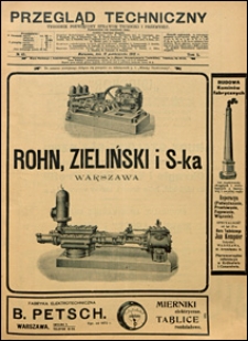 Przegląd Techniczny 1912 nr 41