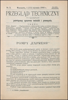 Przegląd Techniczny 1900 nr 2