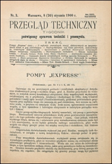 Przegląd Techniczny 1900 nr 3