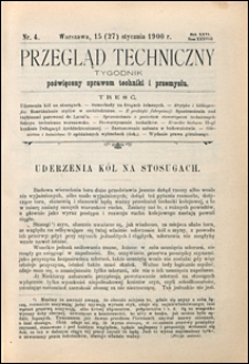 Przegląd Techniczny 1900 nr 4