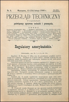Przegląd Techniczny 1900 nr 8