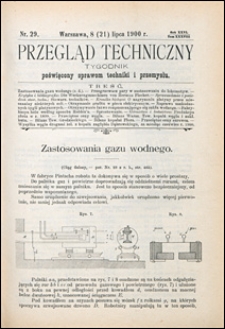 Przegląd Techniczny 1900 nr 29