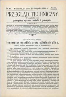 Przegląd Techniczny 1900 nr 44