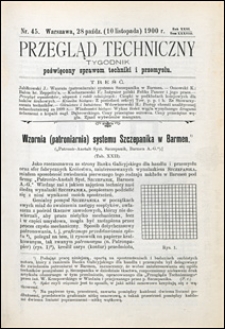 Przegląd Techniczny 1900 nr 45