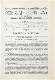 Przegląd Techniczny 1900 nr 48