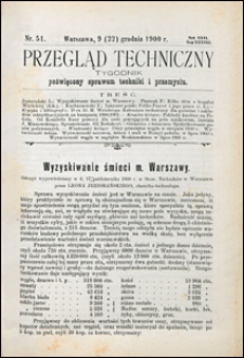 Przegląd Techniczny 1900 nr 51